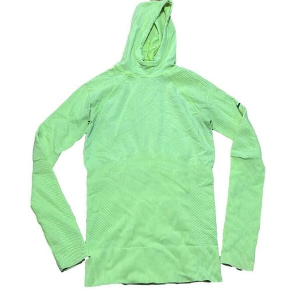NIKE PRO HYPERWARM FITTED SEAMLESS HOODED PULLOVER SIZE S - Picture 6 of 6